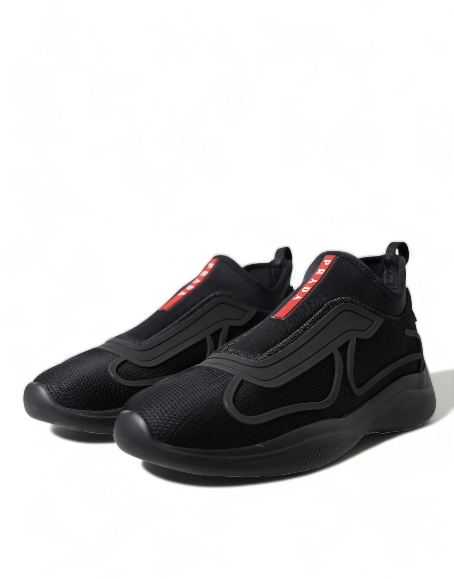 Elegant Tech Knit Low Top Sneakers