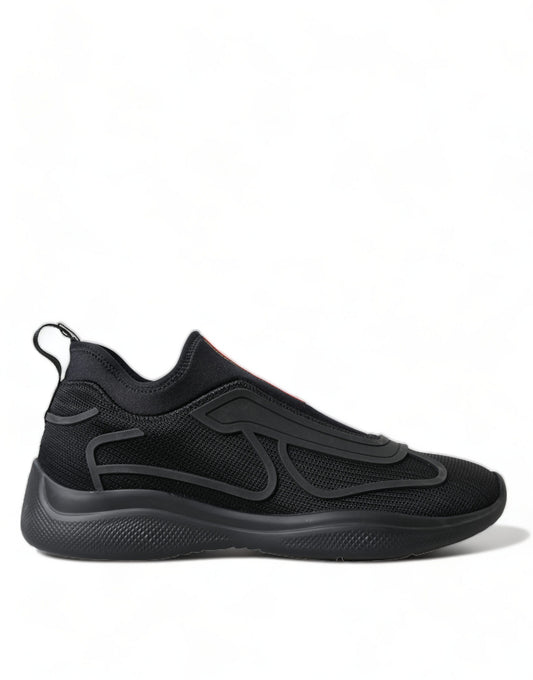 Elegant Tech Knit Low Top Sneakers