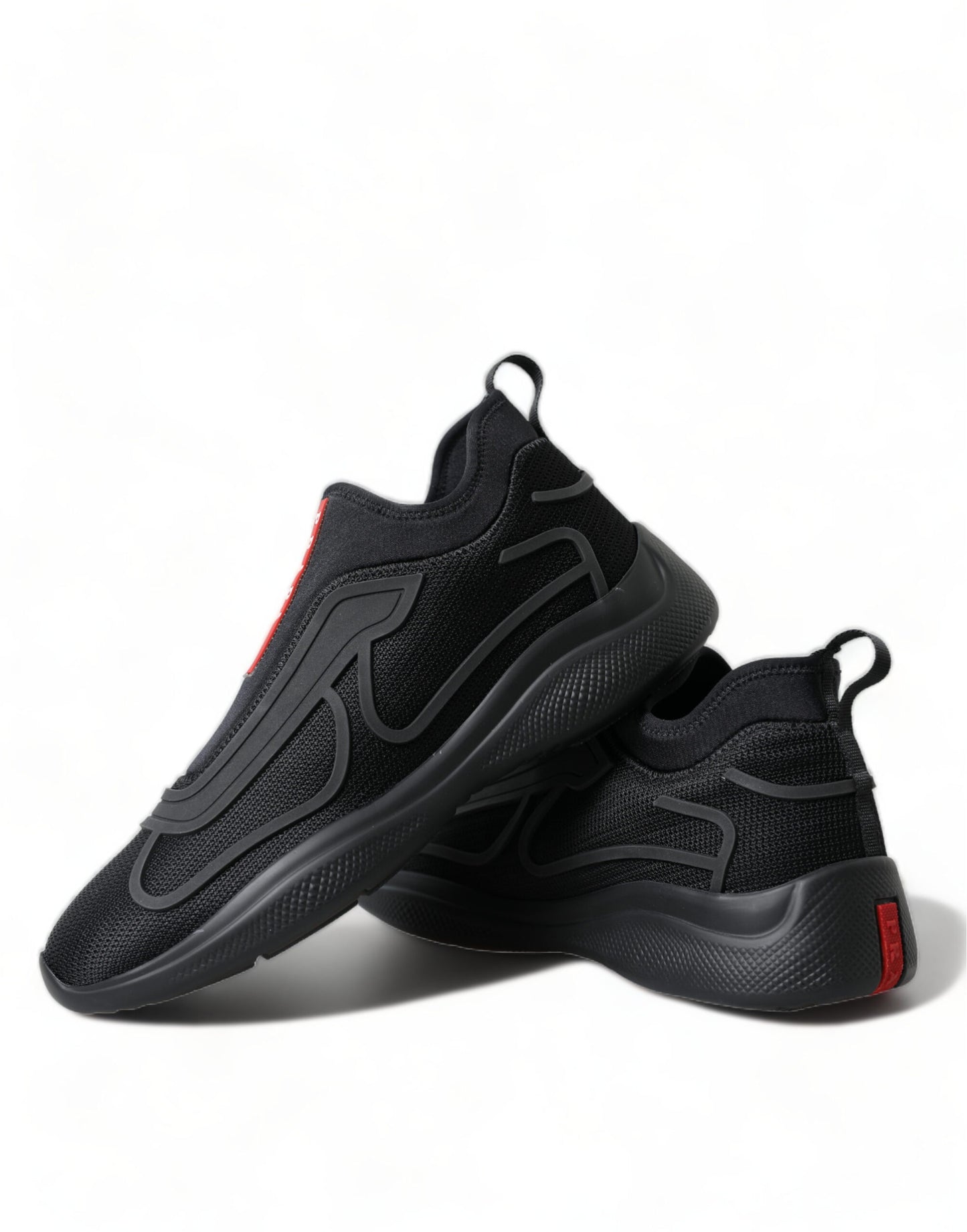 Elegant Tech Knit Low Top Sneakers