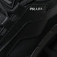Sleek Low Top Leather Sneakers in Timeless Black