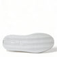 Sleek White Leather Low Top Sneakers