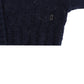 Chic Cropped Blue Cardigan