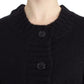 Elegant Cropped Mohair Blend Cardigan