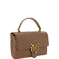Elegant Quilted Calfskin Shoulder Bag