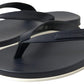 Elegant Blue Leather Slip-On Sandals