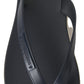 Elegant Blue Leather Slip-On Sandals
