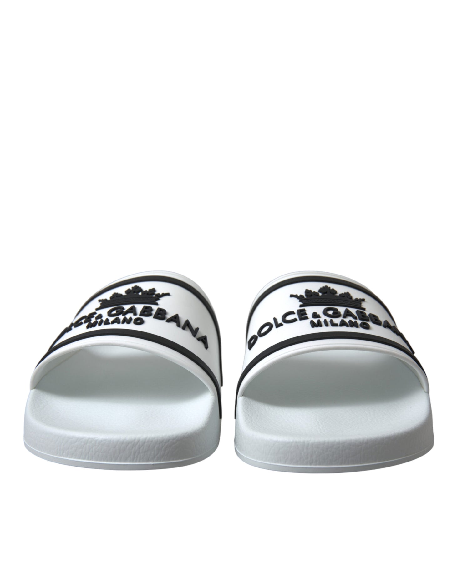 Chic White and Black Logo Slides