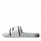 Chic White and Black Logo Slides
