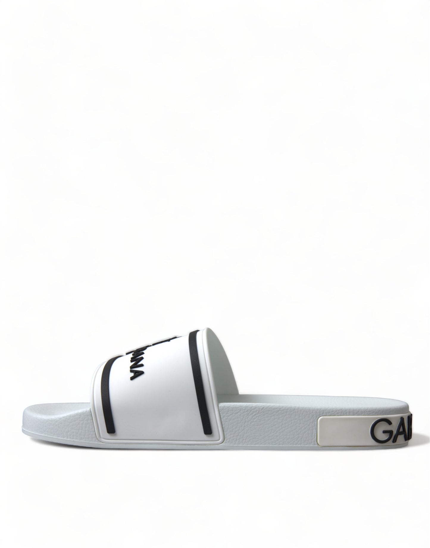 Chic White and Black Logo Slides