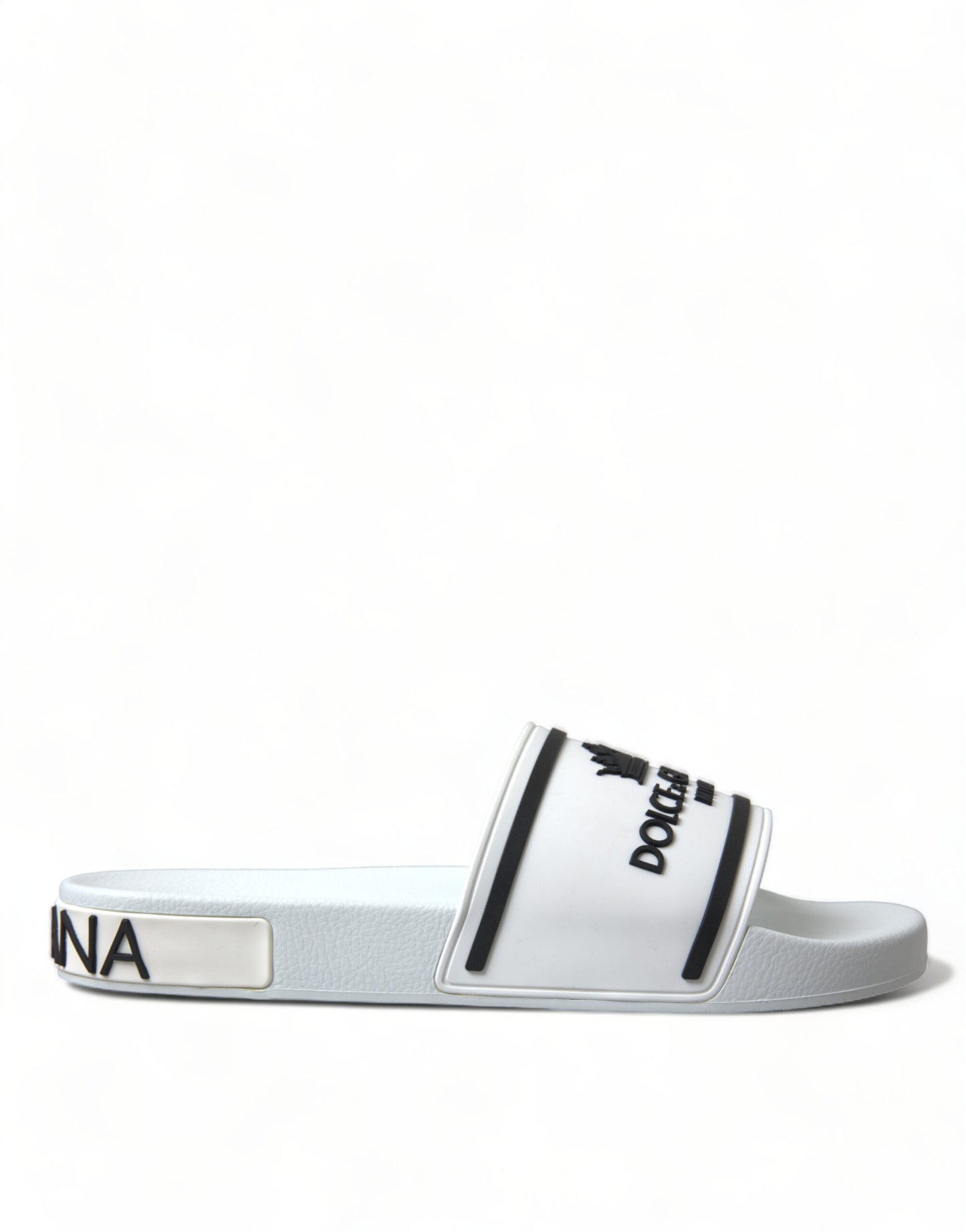 Chic White and Black Logo Slides