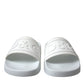 Chic White Logo Slides