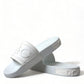 Chic White Logo Slides