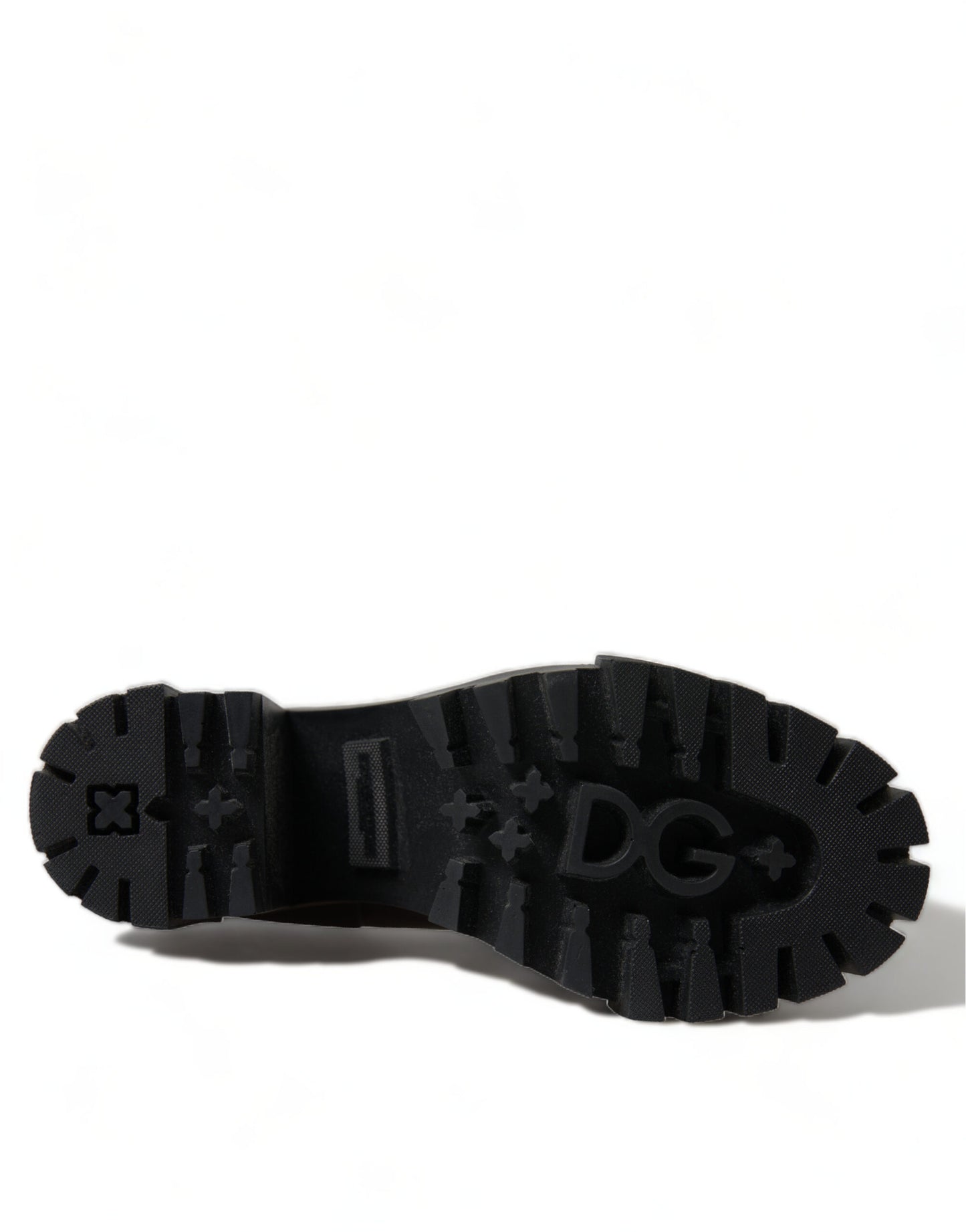 Elegant Black Leather Hi-Trekking Boots