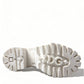 Elegant White High-Top Trekking Boots