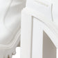 Elegant White High-Top Trekking Boots