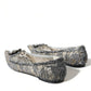 Elegant Silver Floral Lace Flat Shoes