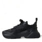 Elegant Black Daymaster Sneakers