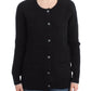 Chic Transparent Back Woolen Cardigan