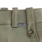 Chic Green Slimline Tailored Pants