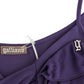 Elegant Purple Jersey Cocktail Dress