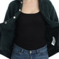 Elegant Green Wool-Mohair Blend Cardigan