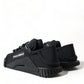 Elegant Black NS1 Lace-Up Sneakers