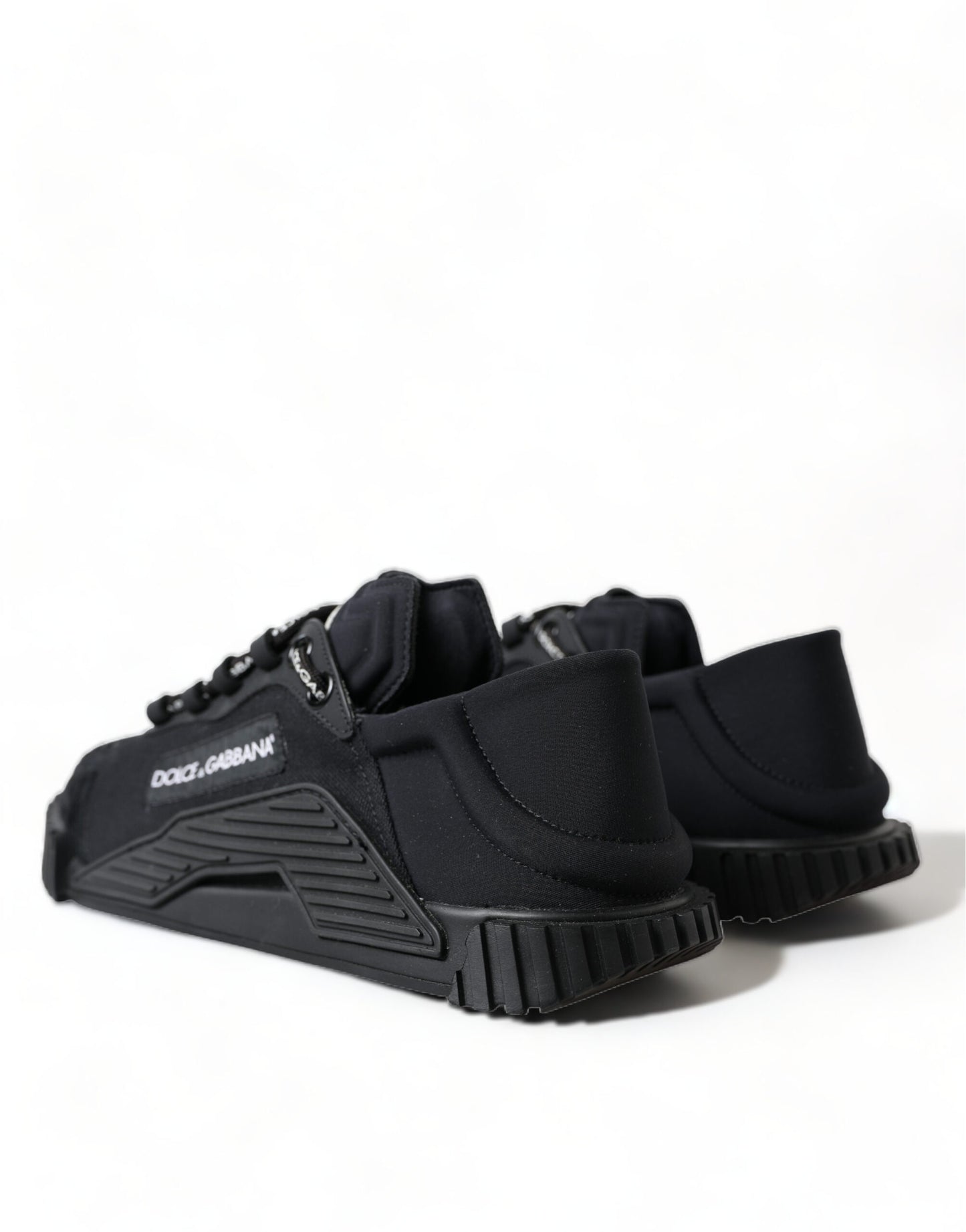 Elegant Black NS1 Lace-Up Sneakers
