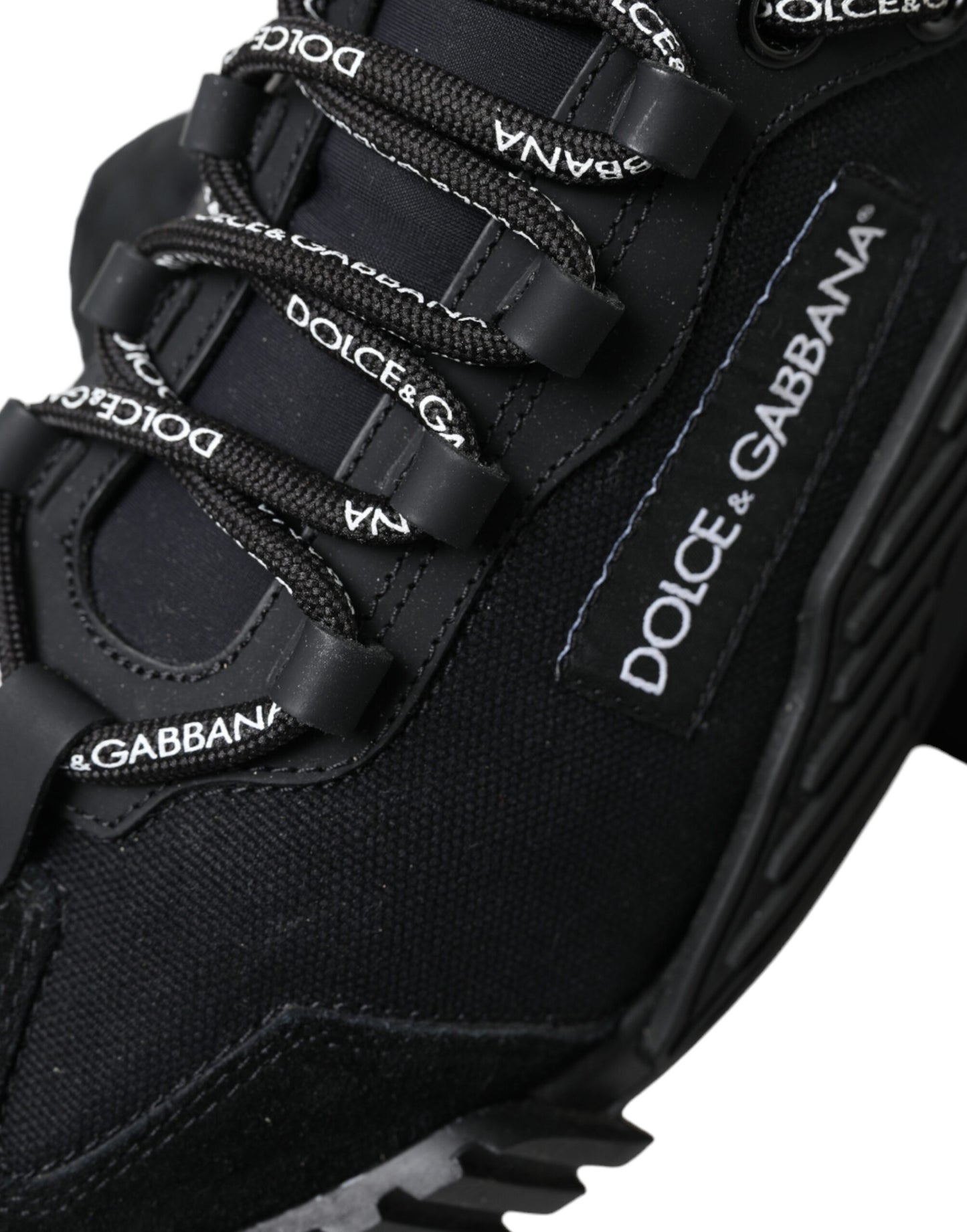 Elegant Black NS1 Lace-Up Sneakers
