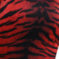 Elegant Animal Print Sheath Midi Dress