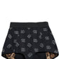 Chic High-Waist Cotton Hot Pants