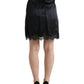 Elegant High Waist Lace Pencil Skirt