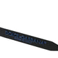 Matte Black Chic Metal Sunglasses