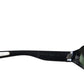 Sleek Men's Green-Lens Sunglasses