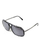 Sleek Metal Frame Designer Sunglasses
