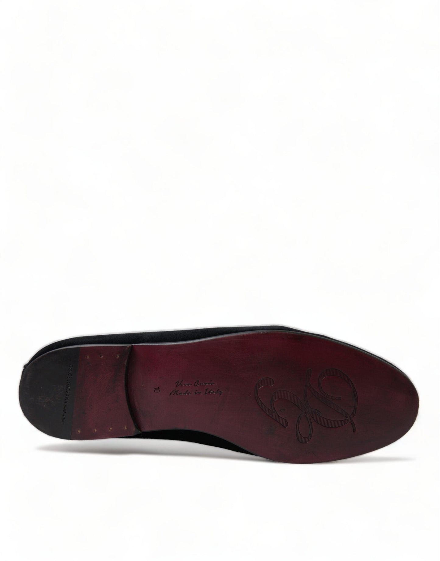 Elegant Velvet Black Dress Loafers