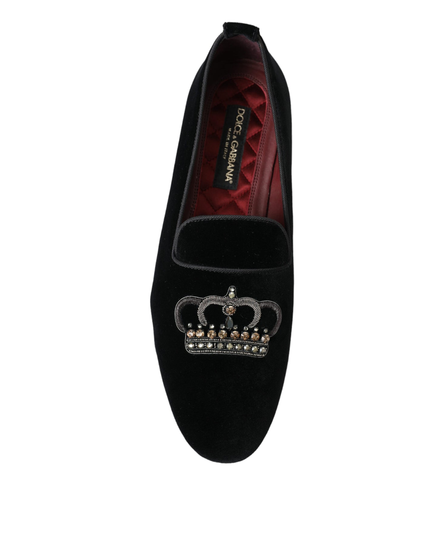 Elegant Velvet Black Dress Loafers