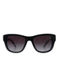 Sleek Black Acetate Sunglasses for Men