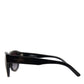 Sleek Black Acetate Sunglasses for Men