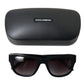 Sleek Black Acetate Sunglasses for Men
