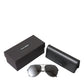 Elegant Black Metal Sunglasses for Men