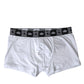 Elite White Cotton Stretch Boxers