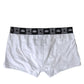 Elite White Cotton Stretch Boxers