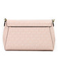 Jet Set Medium Powder Blush PVC Convertible Pouchette Crossbody Bag