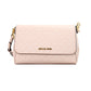 Jet Set Medium Powder Blush PVC Convertible Pouchette Crossbody Bag