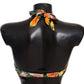 Chic Multicolor Floral Bikini Top