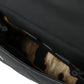 Elegant Black Leather Sicily Shoulder Bag