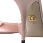 Chic Pink Slip-On Sandal Elegance