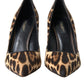 Exquisite Leopard Print Stiletto Pumps