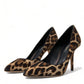 Exquisite Leopard Print Stiletto Pumps