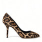 Exquisite Leopard Print Stiletto Pumps